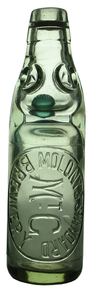 Molonys Standard Brewery Mount Gambier Antique Bottle