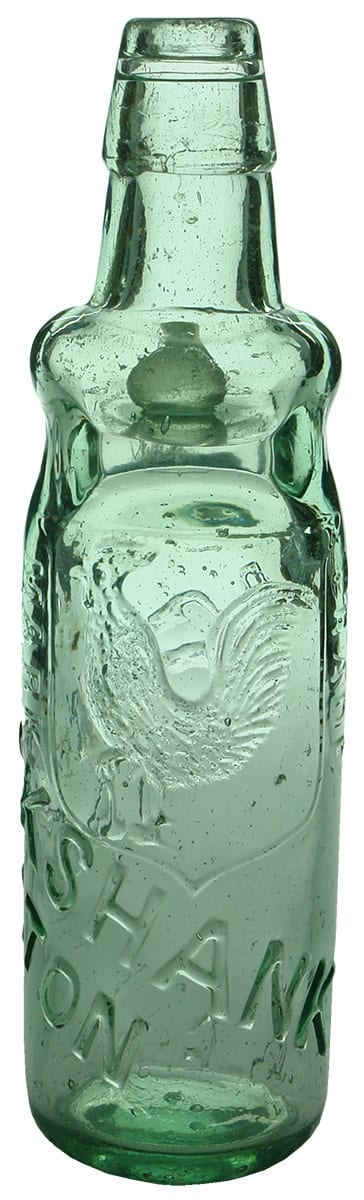 Cruickshank Hamilton Rooster Codd Marble Bottle