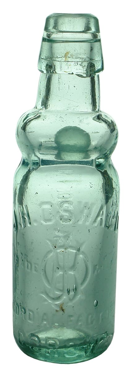 Oswald Corowa Bulge Codd Marble Bottle