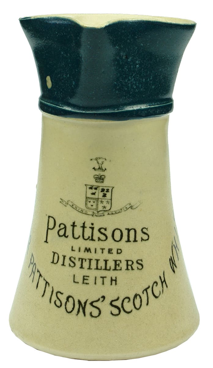 Pattisons Distillers Scotch Whisky Advertising Water Jug