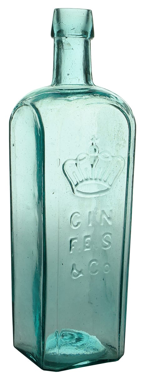 Crown Gin Antique Bottle