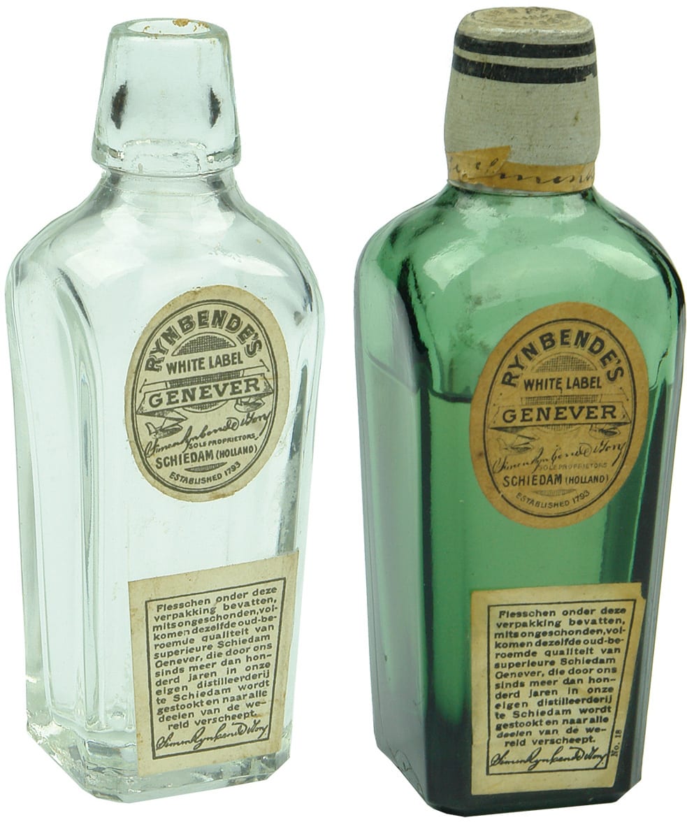 Rynbende's Genever Sample Bottles