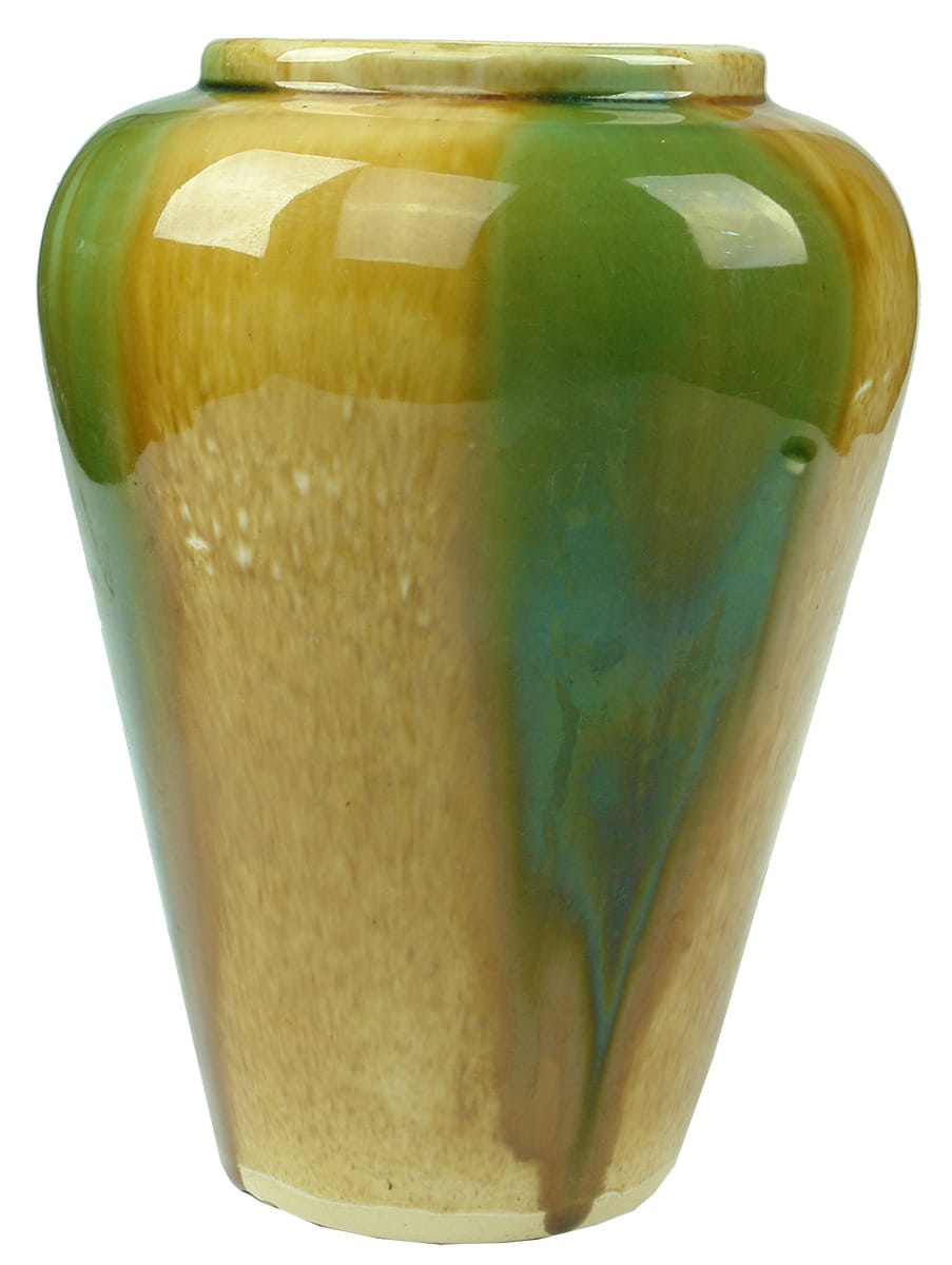 Waverley Ware Globe Vase Bendigo Pottery