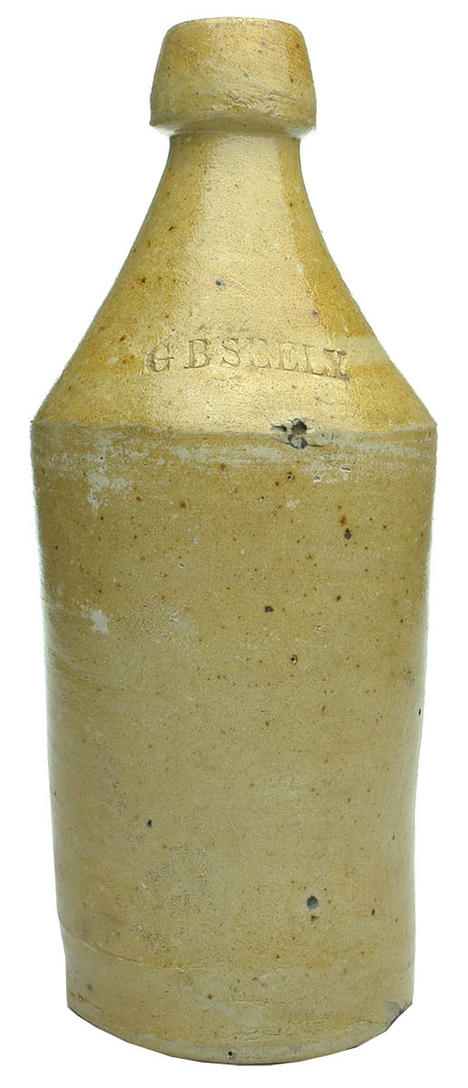 Seely Salt Glaze Stoneware Bottle