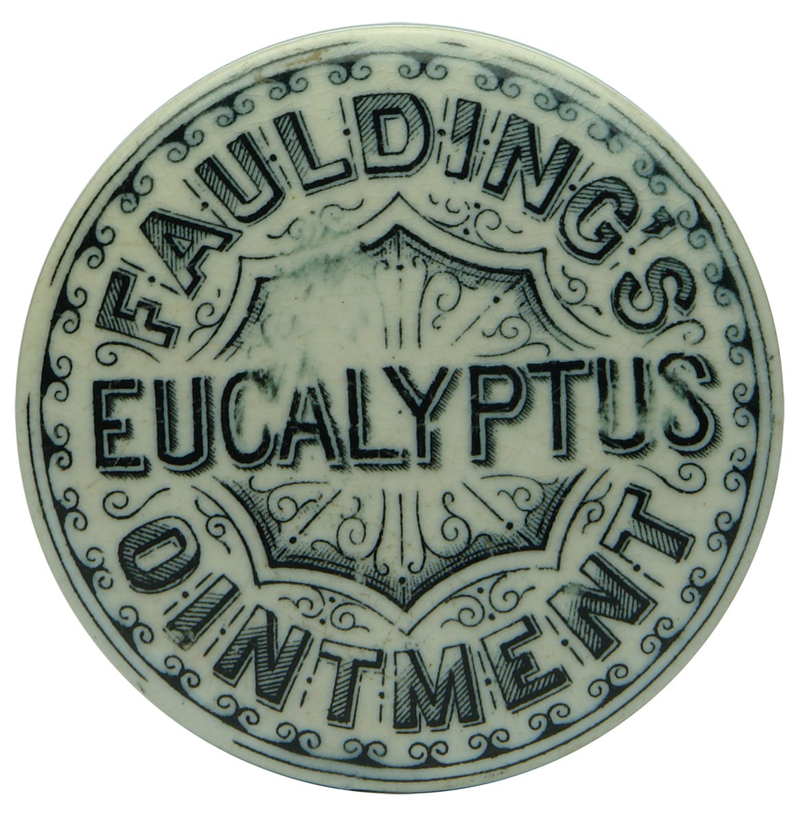 Faulding's Eucalyptus Ointment Potlid
