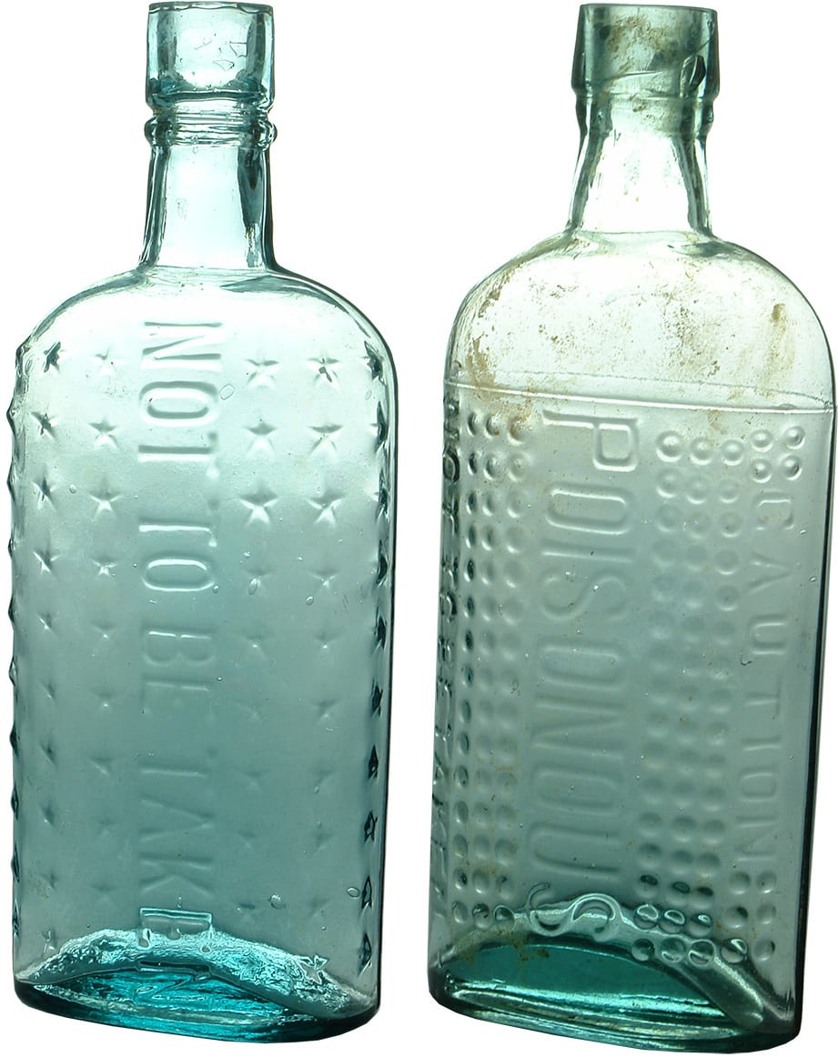 Ammonia Poison Antique Bottles