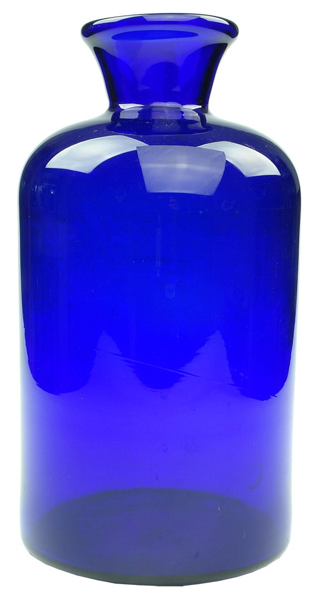 Cobalt Blue Pharmacist Jar
