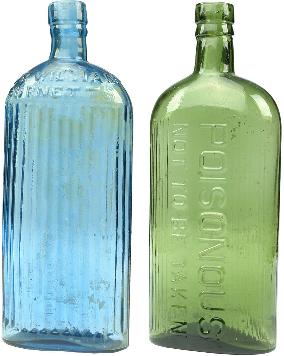 Ammonia Poison Antique Bottles