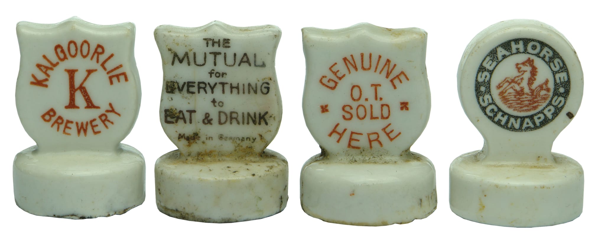 Ceramic Advertising Bottle Tops