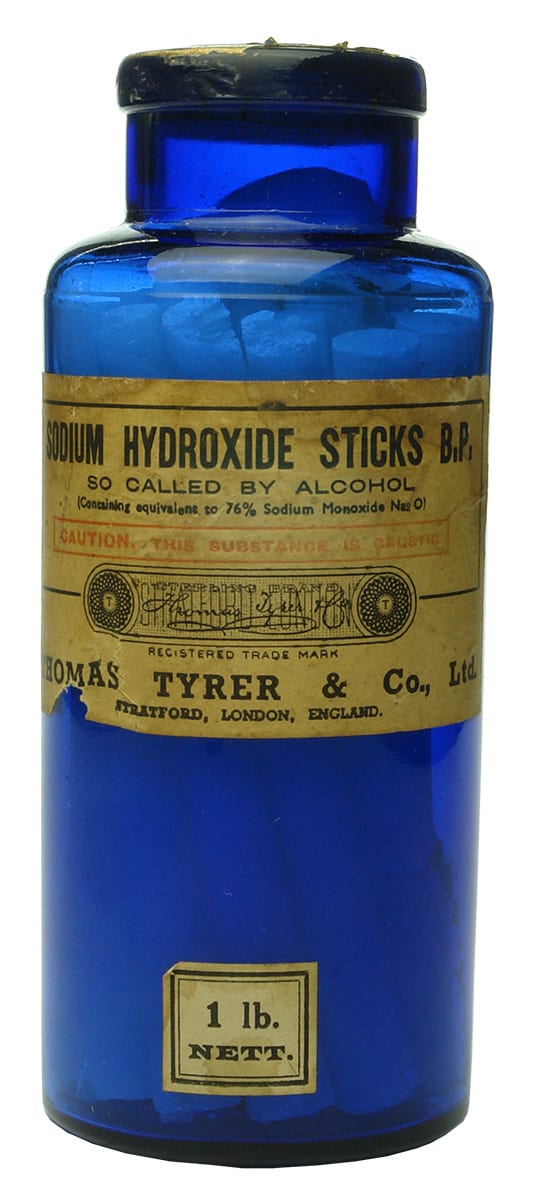 Thomas Tyrer Stratford Blue Label Bottle
