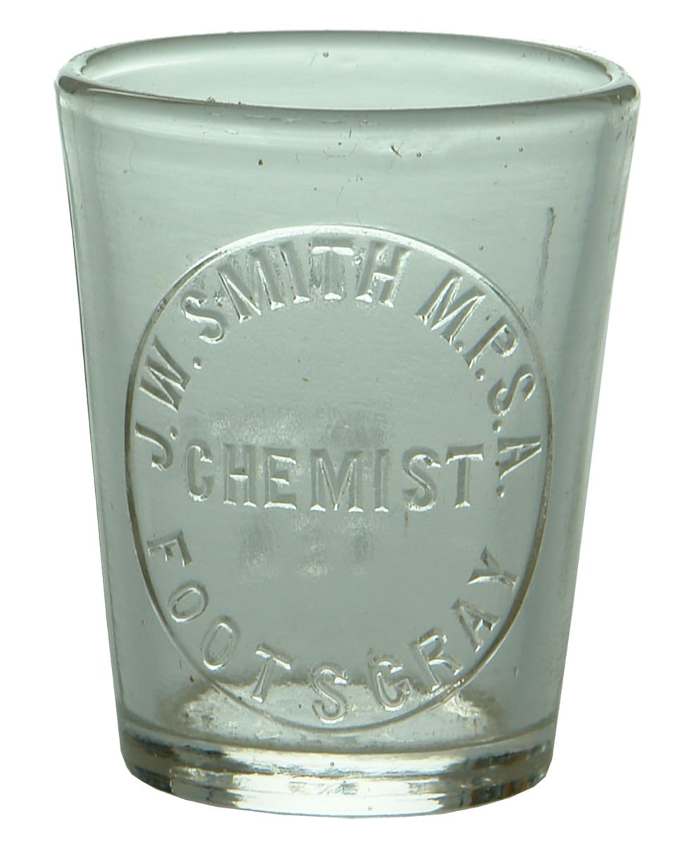 Smith Footscray Dose Cup Medicine Glass