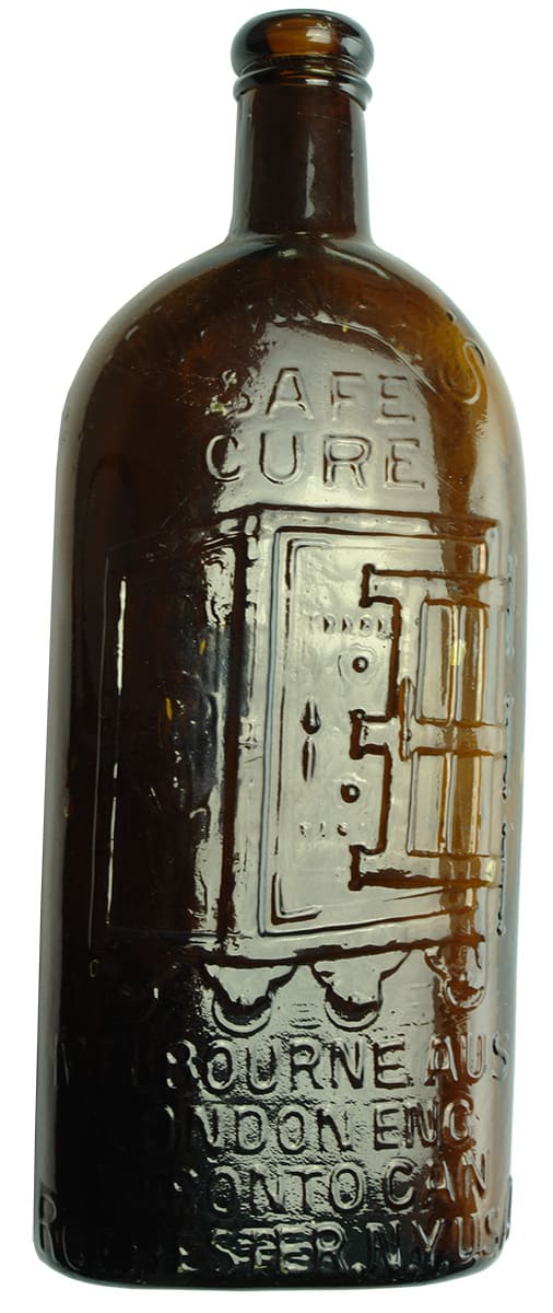 Warners Safe Cure Four Cities Bottle