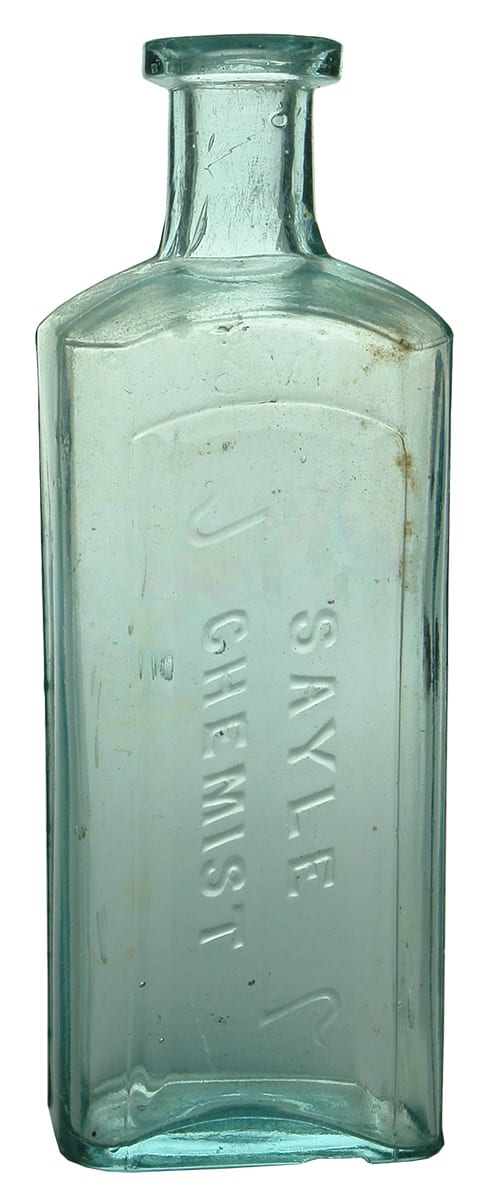 Sayle Chemist Antique Bottle