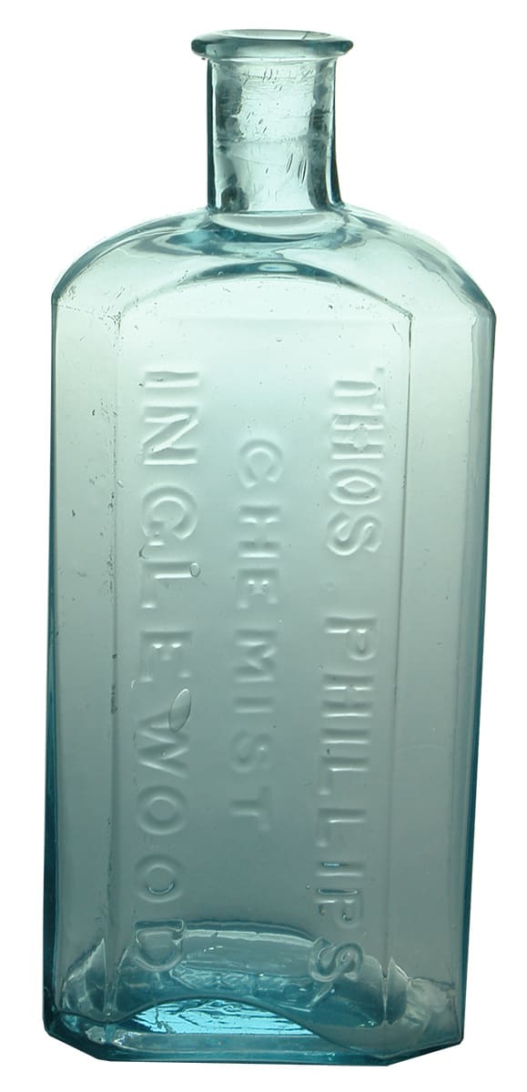 Phillips Chemist Inglewood Antique Bottle