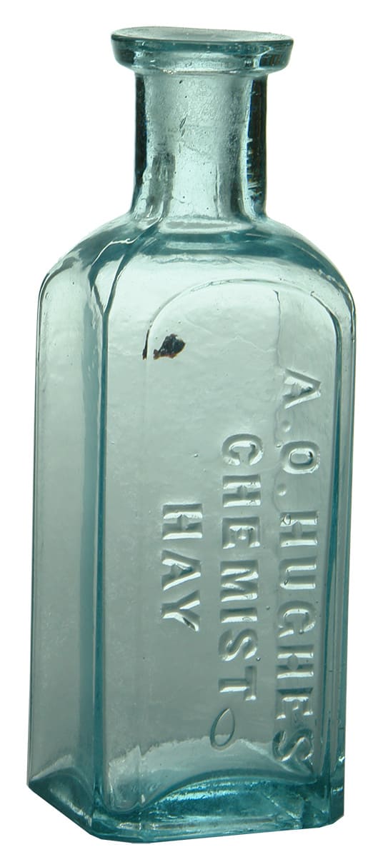 Hughes Chemist Hay Antique Bottle