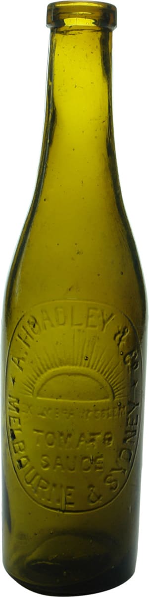 Hoadley Sydney Melbourne Rising Sun Sauce Bottle