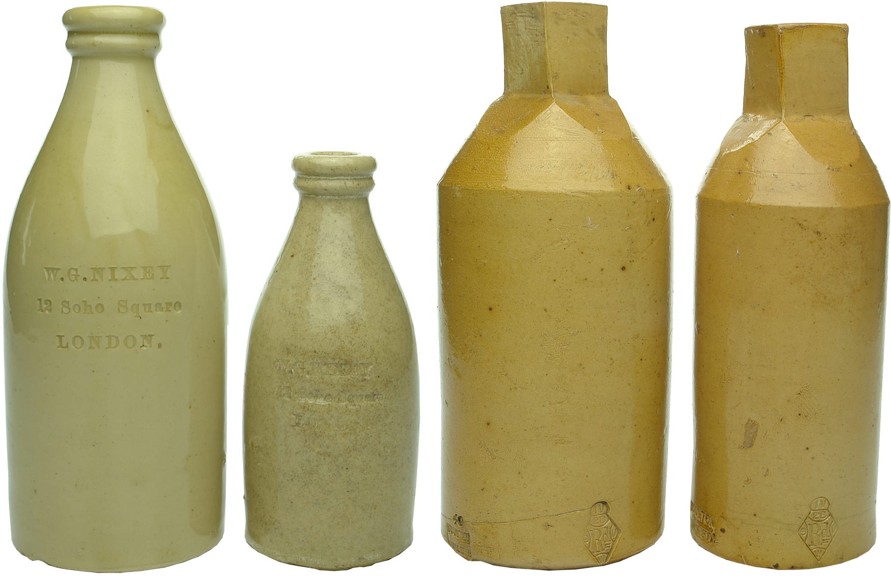 Collection Stoneware Ink Bottles