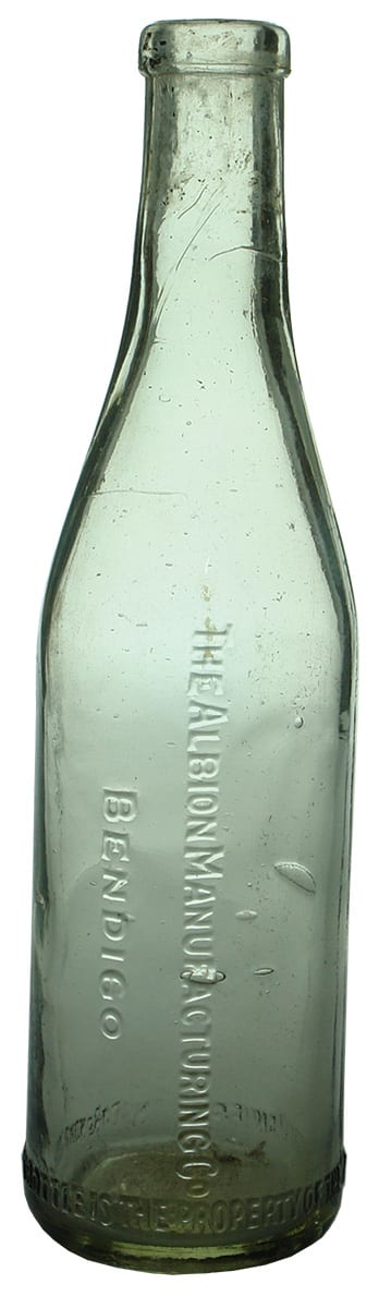 Albion Manufacturing Bendigo Vintage Sauce Bottle