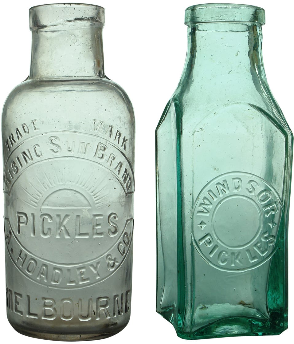 Old Antique Pickle Jars