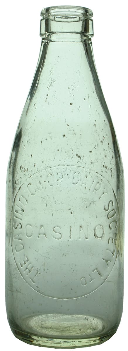 Casino Co-operative Society Vintage Milk Bottle