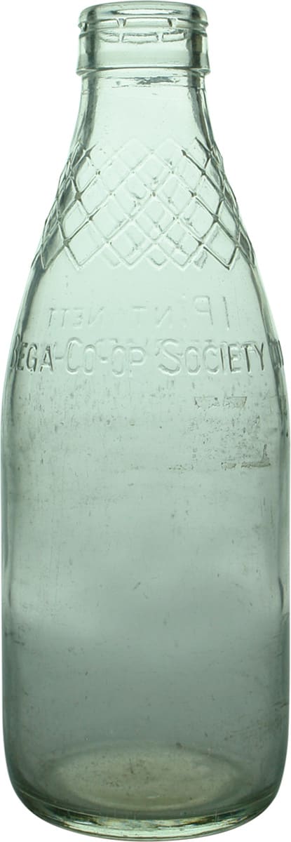 Bega Co-operative Society Vintage Milk Bottle