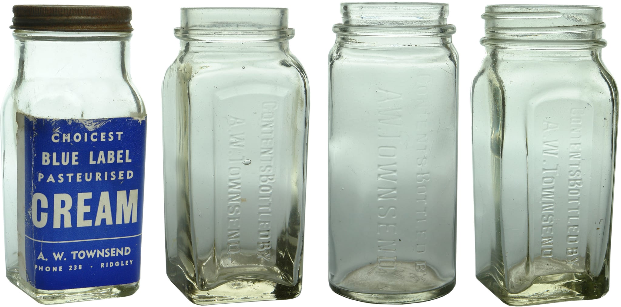 Townsend Tasmania Cream Jars