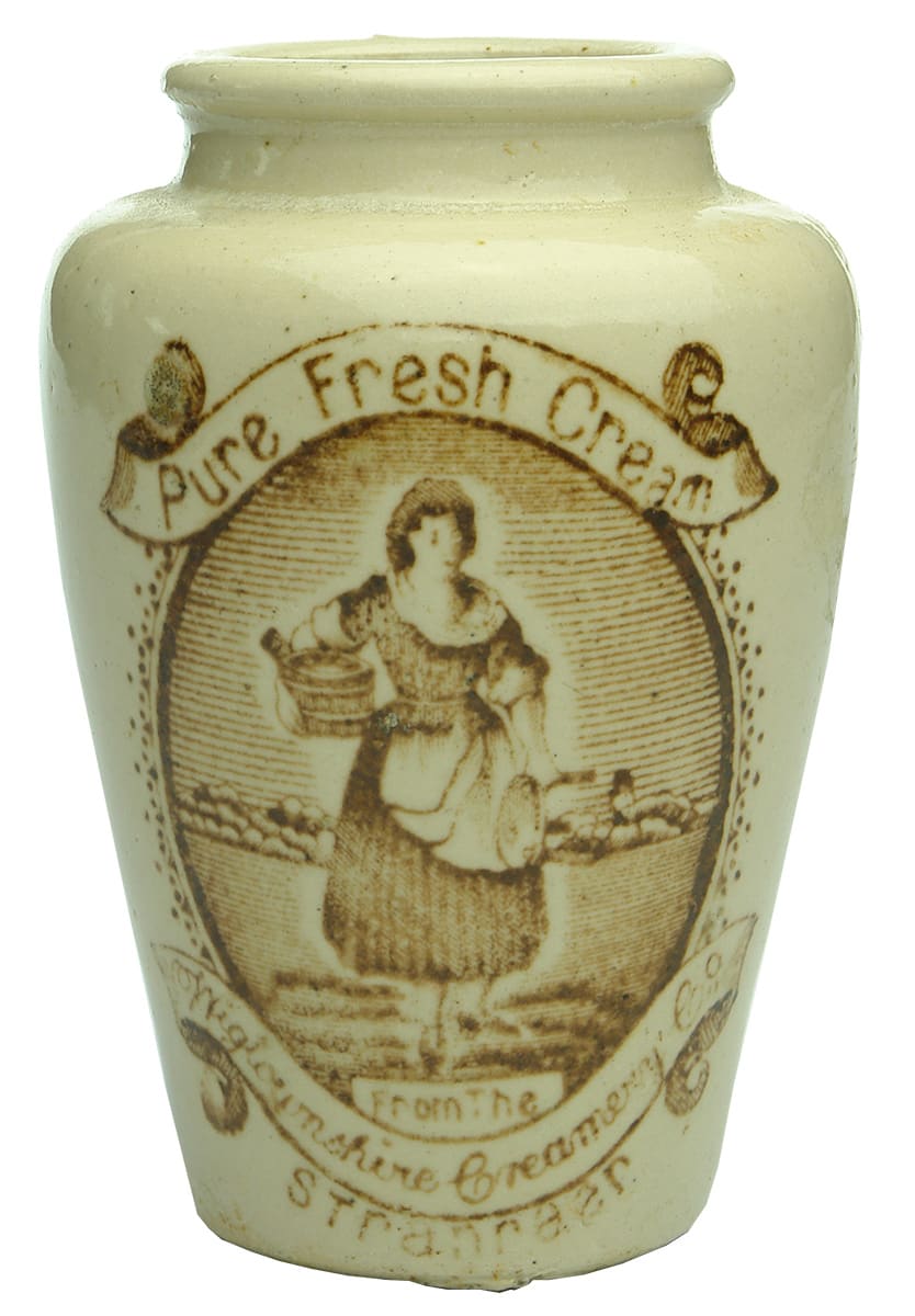 Wigtownshire Creamery Co Cream Jar