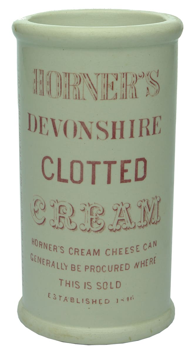 Horner's Devonshire Clotted Cream Jar