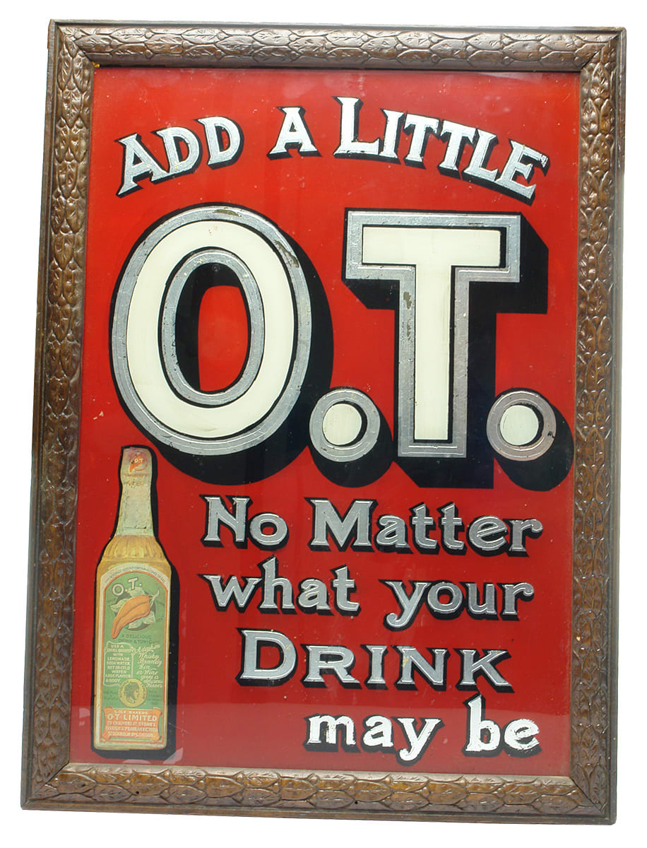 Add a Little OT Cordial Advertsing Sign