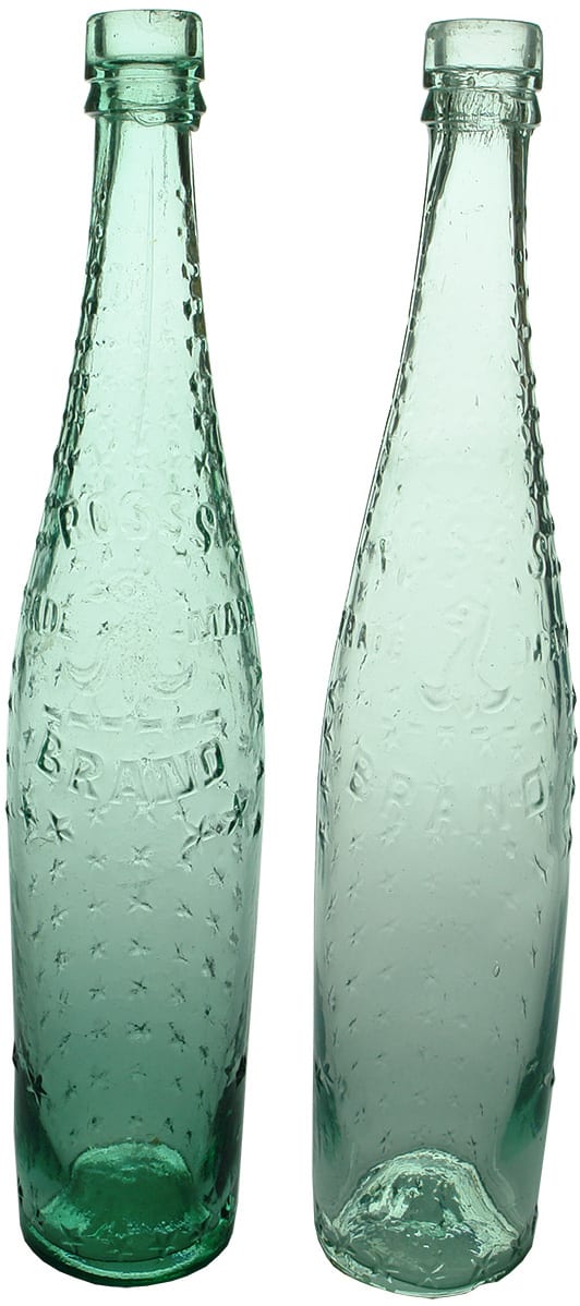 Ross's Auk Antique Glass Bottles