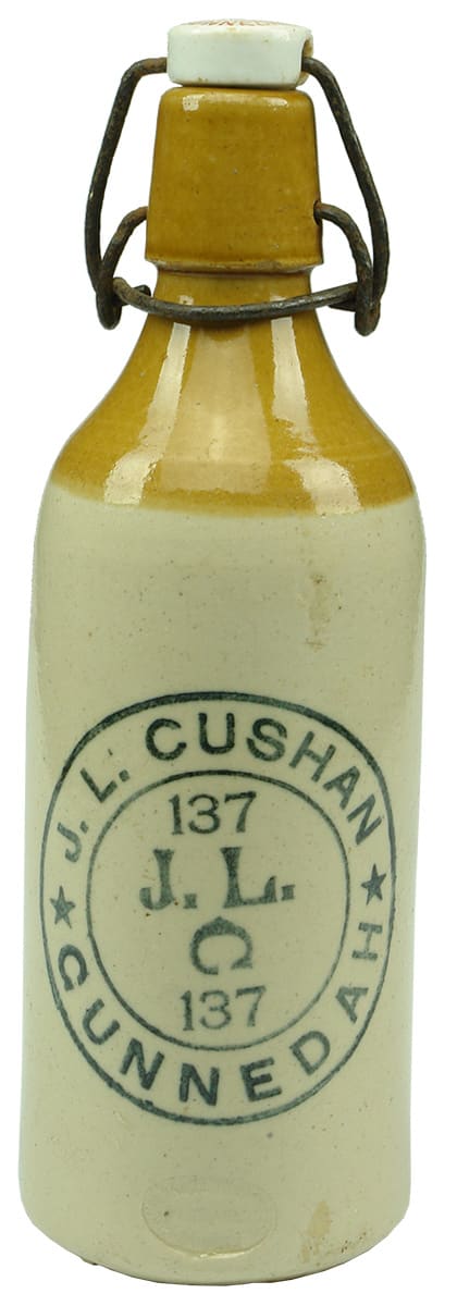 Cushan Gunnedah Lightning Stopper Stoneware Bottle