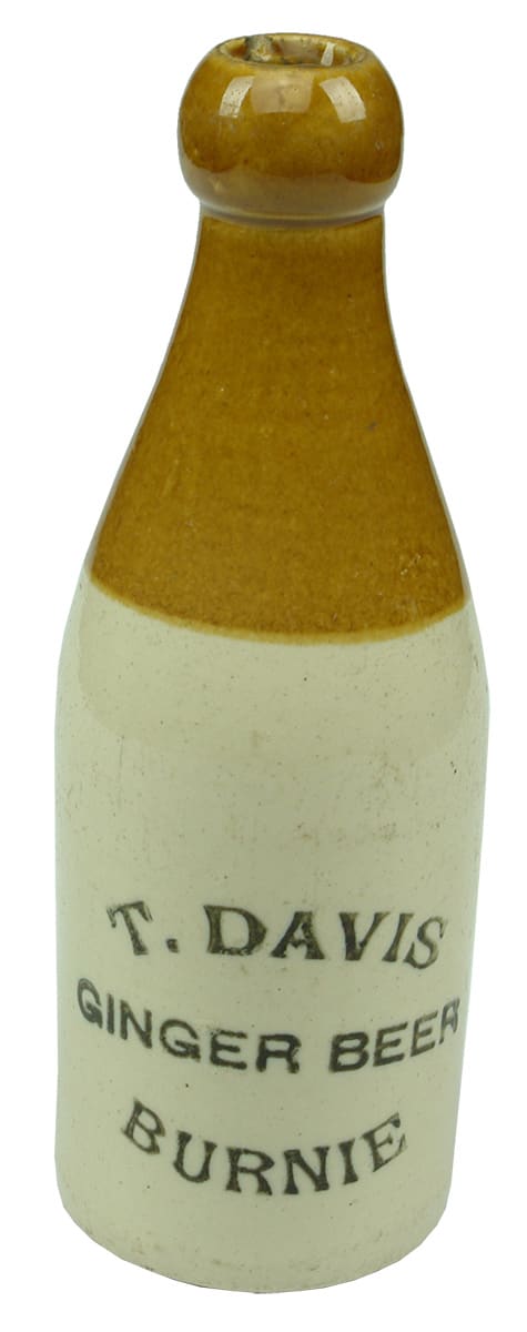 Davis Burnie Stoneware Internal Thread Bottle