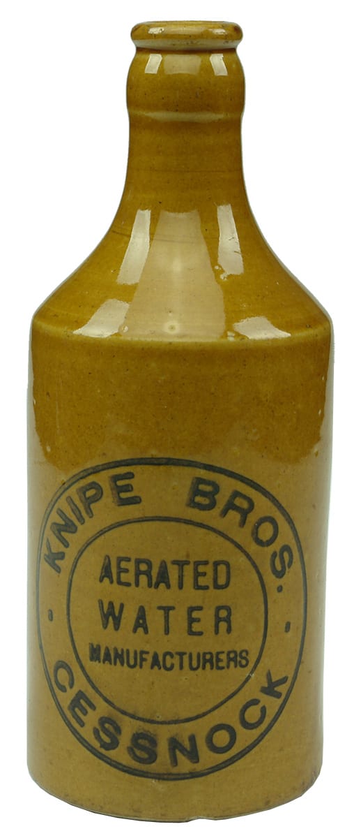 Knipe Bros Aerated Water Manufacturer Cessnock Bottle