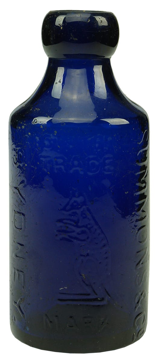 Summons Sydney Kangaroo Cobalt Blue Bottle