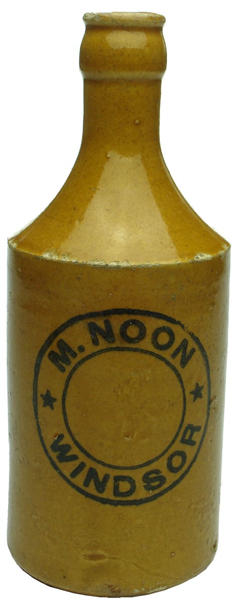 Noon Windsor Stoneware Ginger Beer Bottle