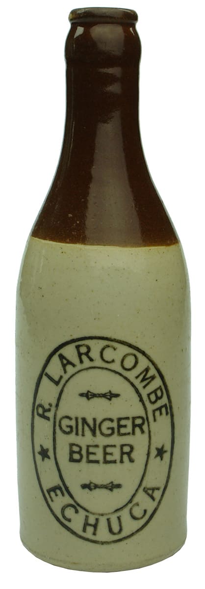 Larcombe Brewed Ginger Beer Echuca Bottle