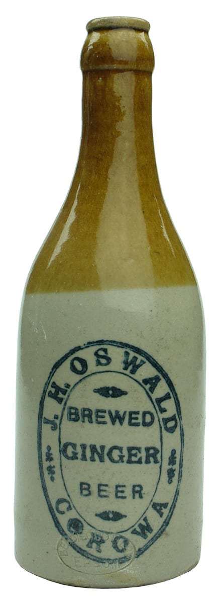 Oswald Brewed Ginger Beer Corowa Bottle