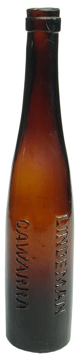 Lindeman Cawarra Antique Hock Wine Bottle