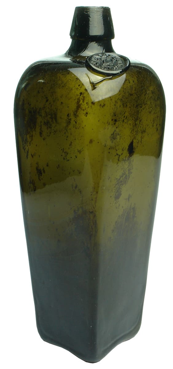 Vandenbergh Bell Antique Sealed Gin Bottle