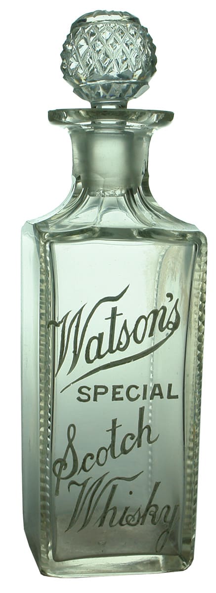 Watson's Special Scotch Whisky Decanter