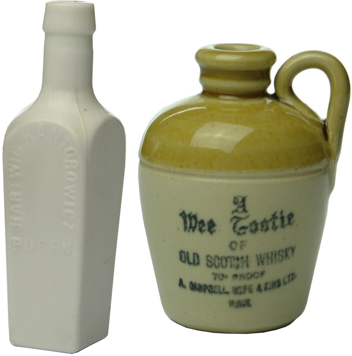 Antique Miniature Sample Bottles