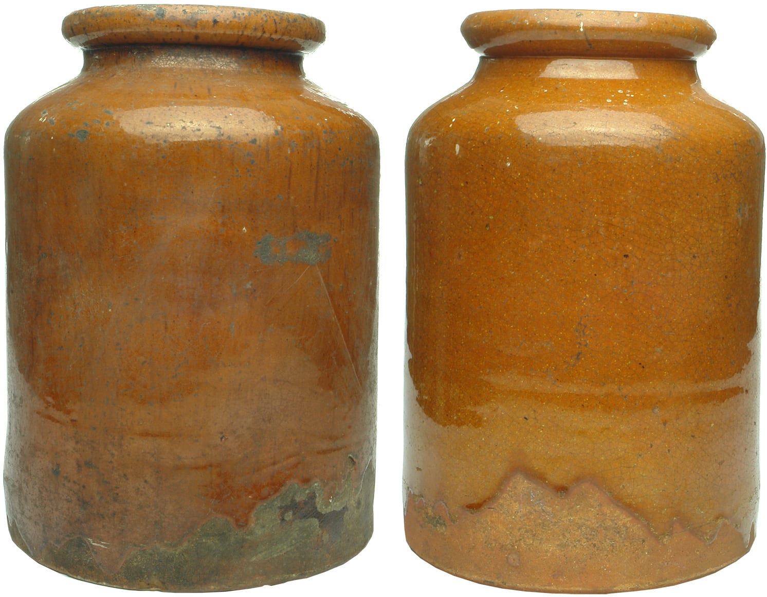 Red Pottery Lead Glaze Australian Pots