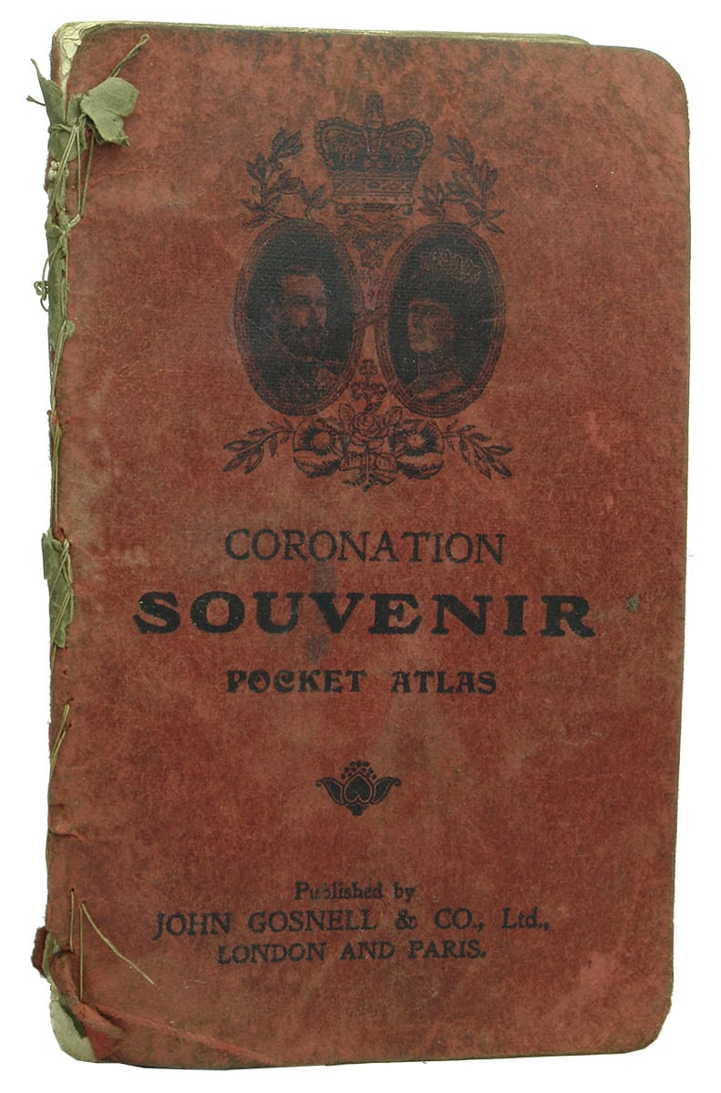 Coronation Souvenir Pocket Atlas John Gosnell