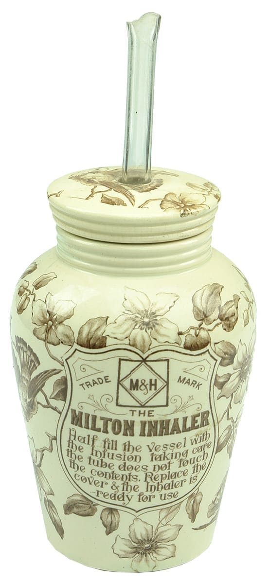 Milton Inhaler Ceramic Pottery