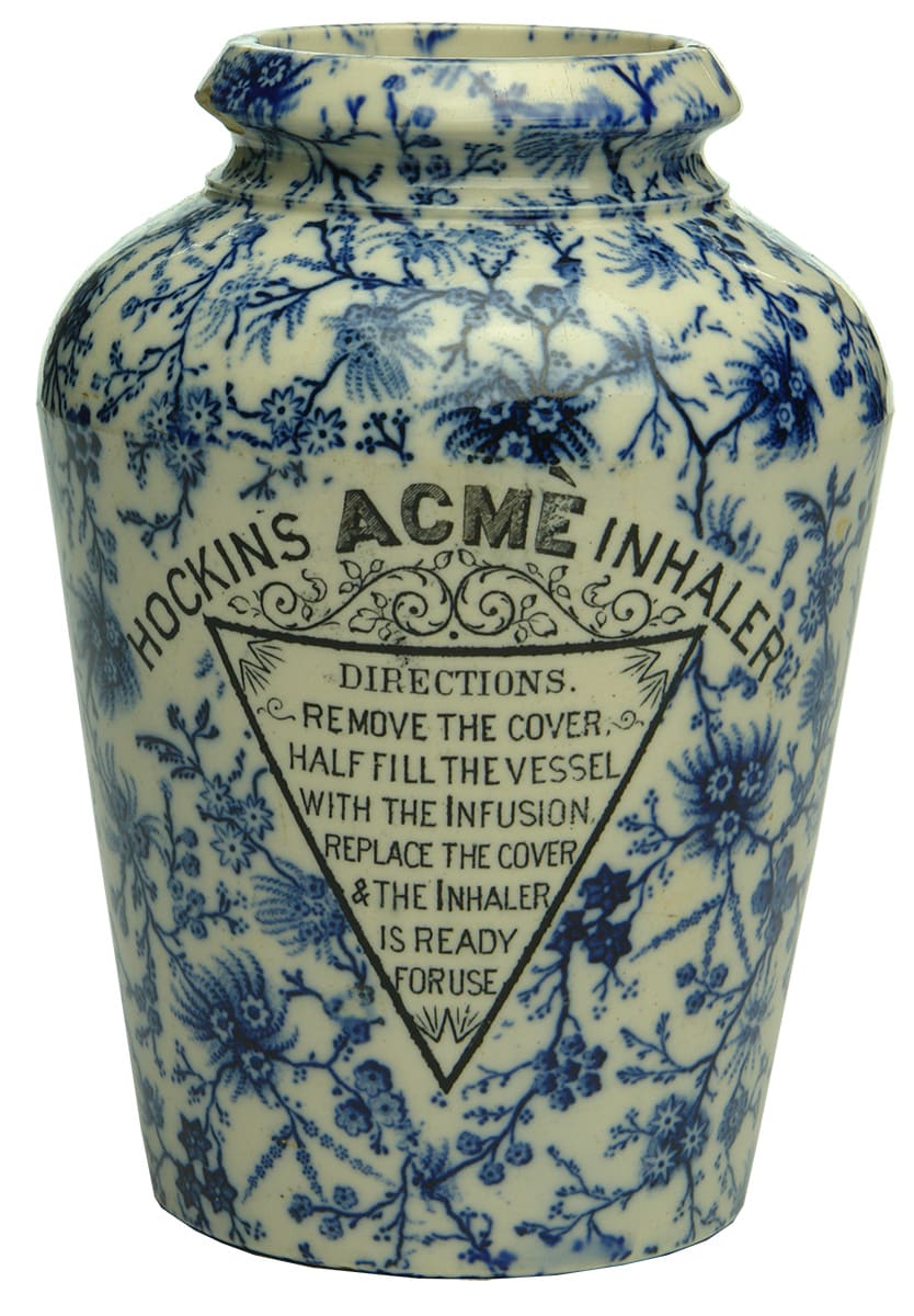 Hockins Acme Inhaler Stoneware