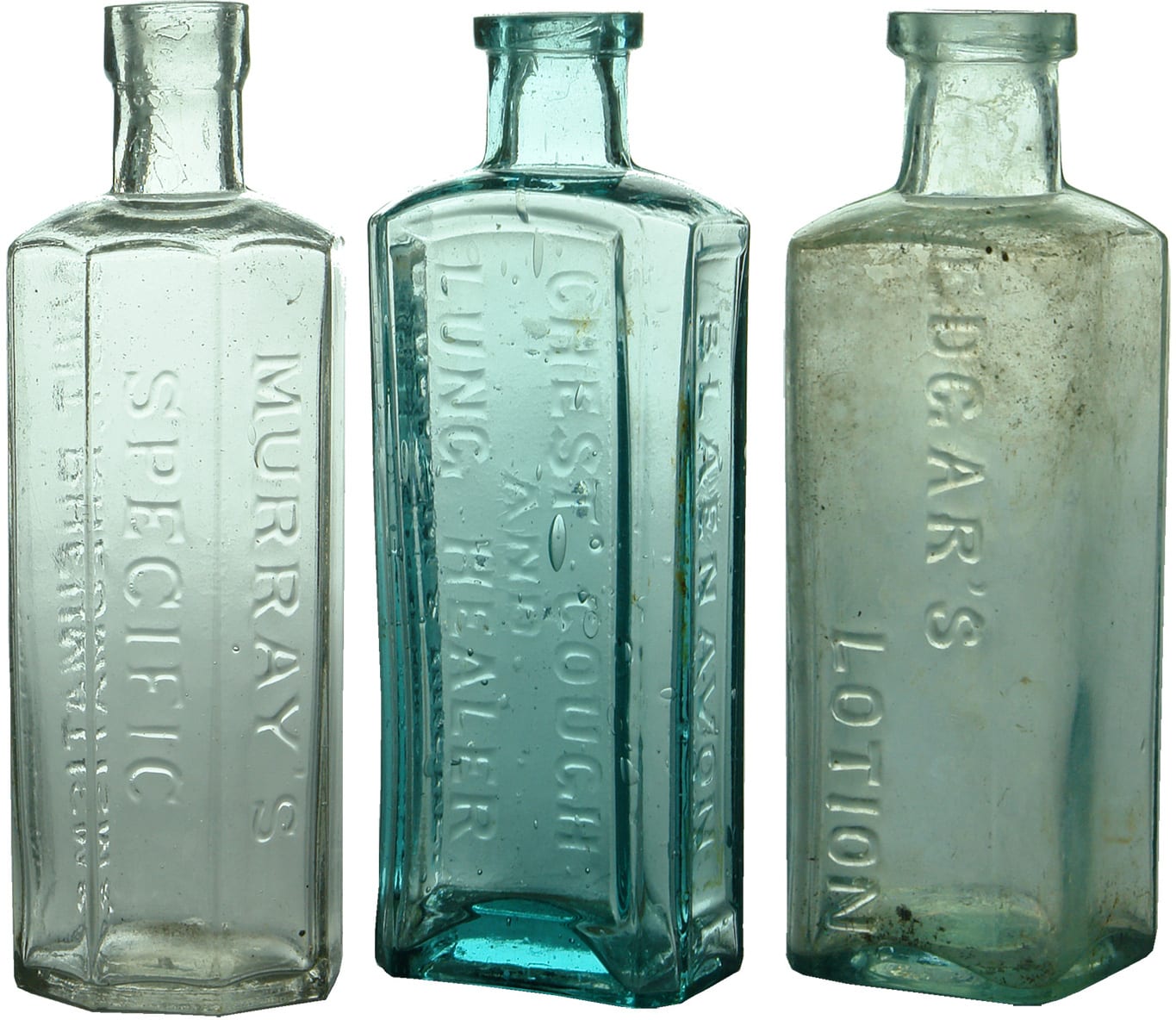 Antique Cure Medicine Bottles