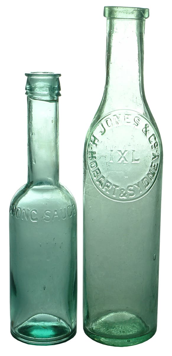 Antique Sauce Bottles