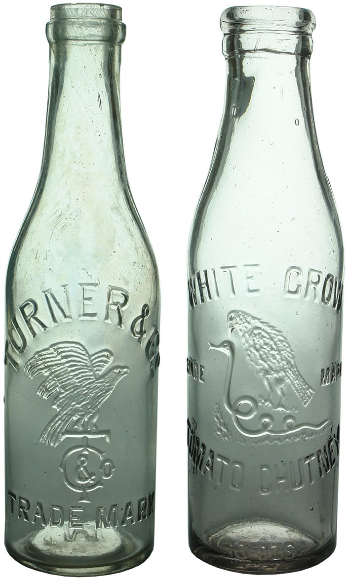 Antique Sauce Bottles