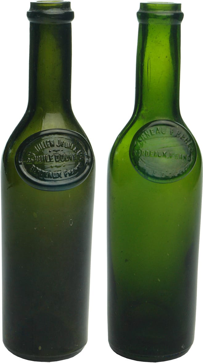 Sealed Antique Olive Oil Bottles