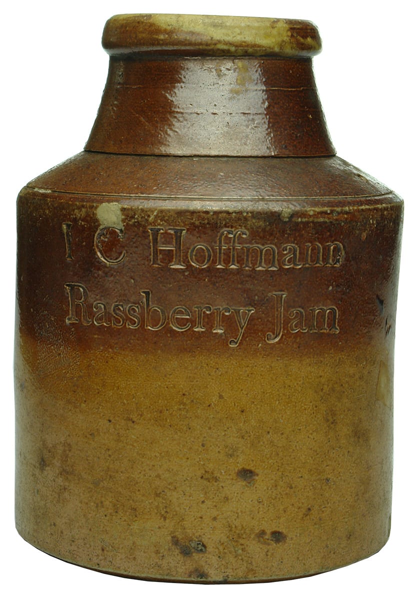 Hoffmann Rassberry Jam Stoneware Jar